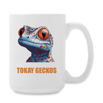 Tokay Geckos Tokay Gecko - Large Mug 440 ml - white - Right
