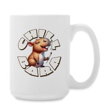 Capybara Chill Bara - Grande tasse 440 ml - blanc - Droite