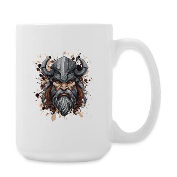 Viking Warrior - Large Mug 440 ml - white - Right