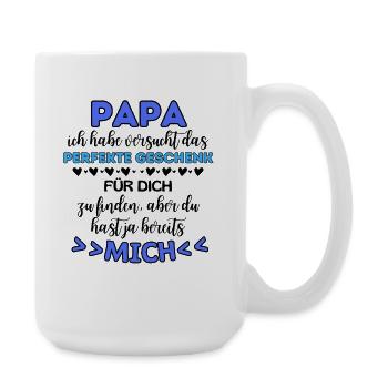 Dad Saying Funny Father's Day Gift for Dad - Large Mug 440 ml - white - Right