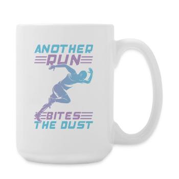 Courir une autre course mord le marathon Cadeau - Grande tasse 440 ml - blanc - Droite