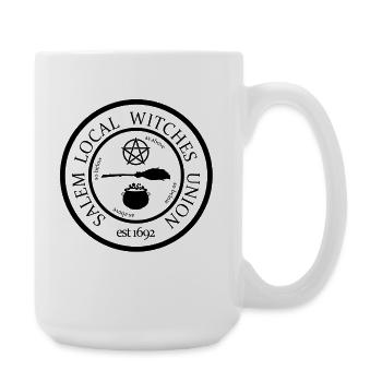 Salem Lokale Hexenunion Halloween - Große Tasse 440 ml - Weiß - Rechts