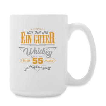 60. Geburtstag 60 Jahre alt Spruch Geschenk - Große Tasse 440 ml - Weiß - Rechts