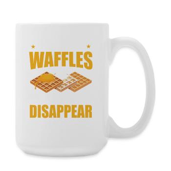 Waffles Pancakes Breakfast Bakery Costume - Large Mug 440 ml - white - Right
