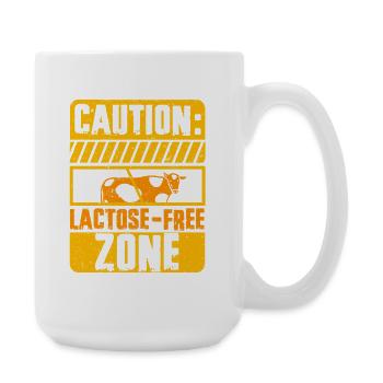 Zone sans lactose intolérante au lactose - Grande tasse 440 ml - blanc - Droite