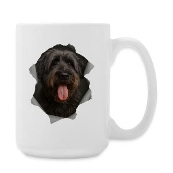 Bouvier des Flandres - Large Mug 440 ml - white - Right