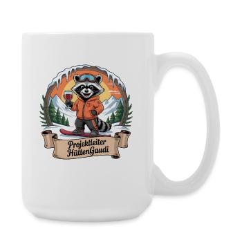 Team Party Ski Holiday Ski & Snowboarder Après Ski - Large Mug 440 ml - white - Right