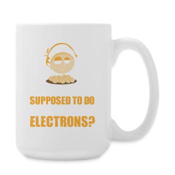 Chemistry Chemist Chemistry Teacher Funny Science - Large Mug 440 ml - white - Right