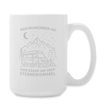 Nature Outdoor Motorhome Starry Sky Adventure - Large Mug 440 ml - white - Right
