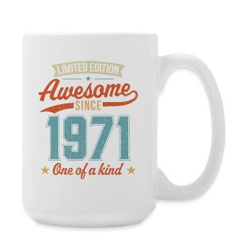 Awesome Since 1971 - Large Mug 440 ml - white - Right