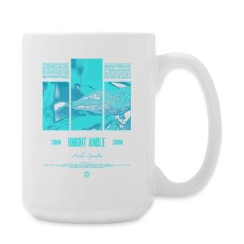 Kubanischer Ritter Anole Eidechse Besitzer Reptilienhalter - Große Tasse 440 ml - Weiß - Rechts
