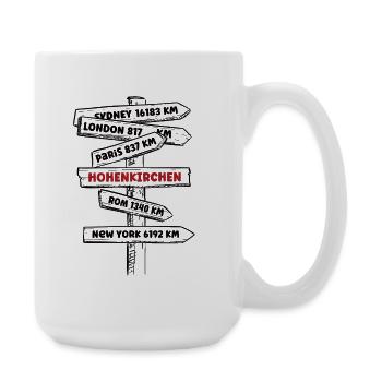 Hohenkirchen Holiday Baltic Sea Souvenir Baltic Sea Resort Sea - Large Mug 440 ml - white - Right