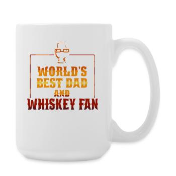 Whiskey Saying Whiskey Drinker Whiskey Lovers - Large Mug 440 ml - white - Right