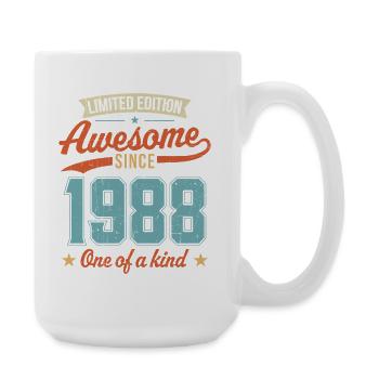 Awesome Since 1988 - Large Mug 440 ml - white - Right