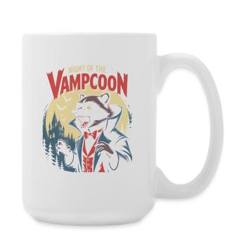 Vampcoon Nightball Raton laveur - Grande tasse 440 ml - blanc - Droite
