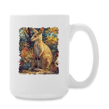 Wallabies Wallaby - Grande tasse 440 ml - blanc - Droite