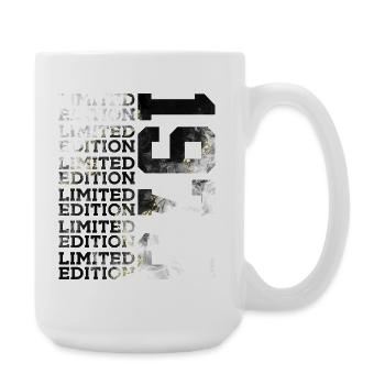 51 YEARS LIMITED EDITION 1975 51ST BIRTHDAY - Large Mug 440 ml - white - Right