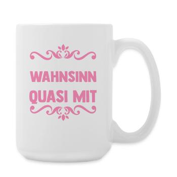 Bachelor Party Team Bride Hen Party - Large Mug 440 ml - white - Right