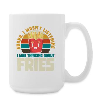 Frise Humour Rétro - Grande tasse 440 ml - blanc - Droite