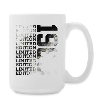 66 ANS ÉDITION LIMITÉE 1960 66E ANNIVERSAIRE - Grande tasse 440 ml - blanc - Droite