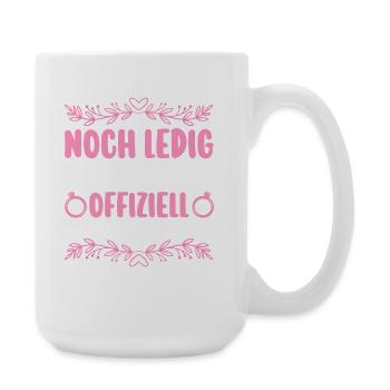 Bachelor Party Team Bride Hen Party - Large Mug 440 ml - white - Right