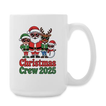Équipage de Noël 2025 - Grande tasse 440 ml - blanc - Droite