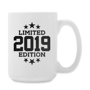LIMITED EDITION 2019 7TH BIRTHDAY - Large Mug 440 ml - white - Right