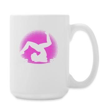 Zitat Für Einen Schlangenmensch - Große Tasse 440 ml - Weiß - Rechts