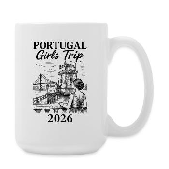 HilfeErforderlichDesign - Große Tasse 440 ml - Weiß - Rechts