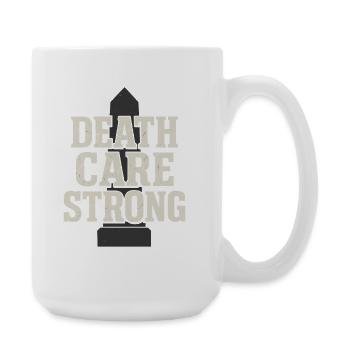 Corpse Science Dark Humor Death Positive - Large Mug 440 ml - white - Right