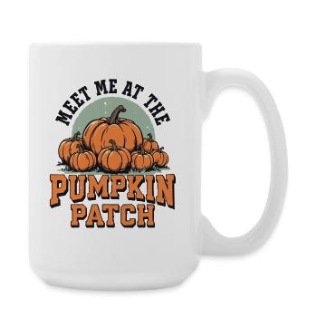 Retrouvez-moi au champ de citrouilles - Grande tasse 440 ml - blanc - Droite