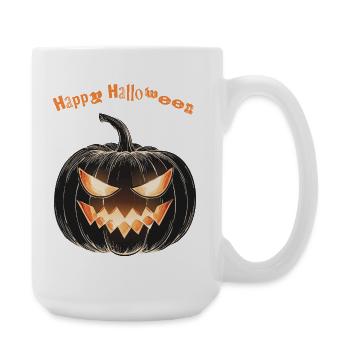 Happy Halloween - Large Mug 440 ml - white - Right