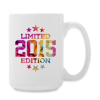 LIMITED EDITION 2015 11. GEBURTSTAG - Große Tasse 440 ml - Weiß - Rechts