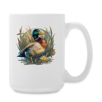 Ducks Duck - Large Mug 440 ml - white - Right