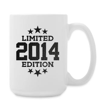 LIMITED EDITION 2014 12. GEBURTSTAG - Große Tasse 440 ml - Weiß - Rechts