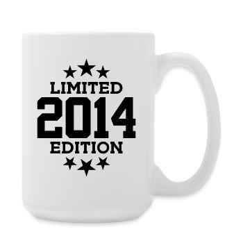LIMITED EDITION 2014 12. GEBURTSTAG - Große Tasse 440 ml - Weiß - Rechts