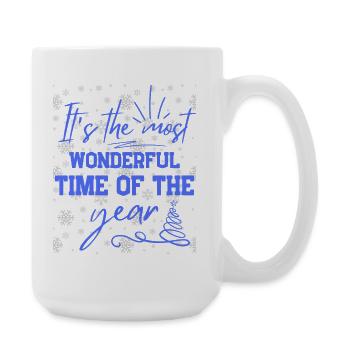 Festive Christmas Spirit - Large Mug 440 ml - white - Right