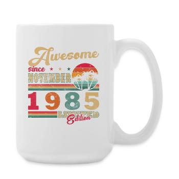 Novembre 1985 Anniversaire Novembre 1985 - Grande tasse 440 ml - blanc - Droite