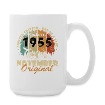 70e anniversaire - Original - Novembre 1955 - Grande tasse 440 ml - blanc - Droite