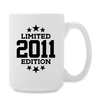 ÉDITION LIMITÉE 2011 15E ANNIVERSAIRE - Grande tasse 440 ml - blanc - Droite