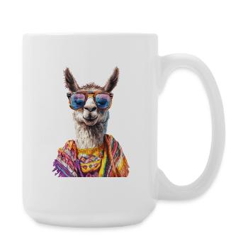 lama - Large Mug 440 ml - white - Right