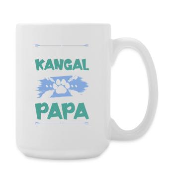 Kangal dog dad - Large Mug 440 ml - white - Right