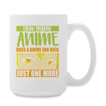 Anime Manga Otaku Kawaii Japan Cosplay Comic - Große Tasse 440 ml - Weiß - Rechts