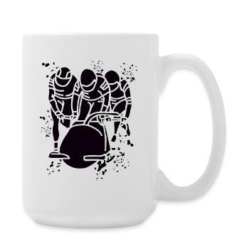Bobsleigh Bobsleigh Four-man Bobsleigh - Large Mug 440 ml - white - Right
