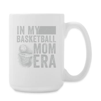À l’époque de ma mère basketteuse - Grande tasse 440 ml - blanc - Droite