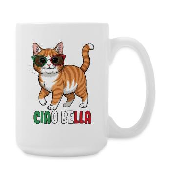 Ciao Bella - Große Tasse 440 ml - Weiß - Rechts