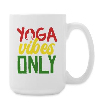 T-shirt Only Yoga Vibes - Grande tasse 440 ml - blanc - Droite