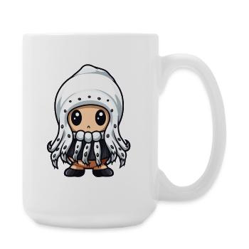 Octopus Winter Animal Baby Comic - Large Mug 440 ml - white - Right
