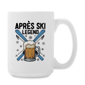 Après Ski Legend - Große Tasse 440 ml - Weiß - Rechts