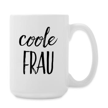 Femme cool - Grande tasse 440 ml - blanc - Droite